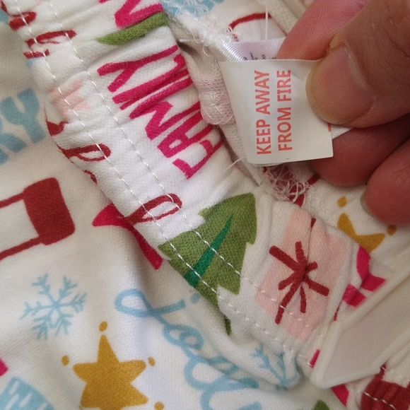 My First Christmas Baby Girl Matching Set Size 0-3 months - Picture 9 of 15